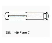 kolíky DIN 1469 Form C