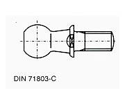 kolíky DIN 71803-C
