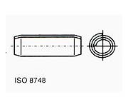kolíky ISO 8748