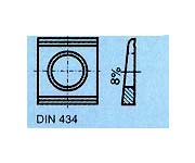 podložky DIN 434