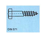 skrutky DIN 571