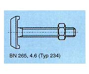 skrutky BN 265, 4.6 (typ 234)