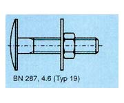 skrutky BN 287, 4.6 (typ 19)