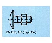 skrutky BN 289, 4.6 (typ 22A)