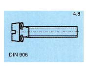 skrutky DIN 906