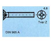 skrutky DIN 965A