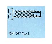 skrutky BN 1017 typ 2