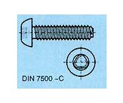 skrutky DIN 7500-C tvar Z