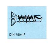 skrutky DIN 7504 P