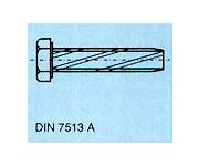 skrutky DIN 7513 A