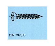 skrutky DIN 7973 C